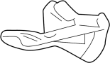 View Mud guard. Plate, Wheel HOUS. Plate, Reinforcement. (Rear) Full-Sized Product Image 1 of 2