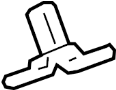 Image of Liftgate Lock Striker Plate (Lower) image for your 2014 Toyota Sequoia   