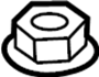 Image of Suspension Strut Nut (Upper) image for your 2019 Toyota Yaris   
