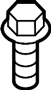 Image of Suspension Stabilizer Bar Bracket Bolt image for your 2008 Toyota 4Runner  SR5 Sport Utility 