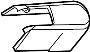 Image of Cap, Wiper Arm Head. image for your 2013 Toyota Corolla  LE SEDAN 