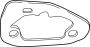 View Tail Light Gasket (Rear) Full-Sized Product Image