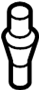 Image of Clip. Cover. Bumper. Retainer. (Upper, Lower). A Clip to retain the. image for your 2000 TOYOTA 4RUNNER