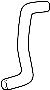 Image of Radiator Coolant Hose (Upper, Lower) image for your 2001 Toyota Corolla   