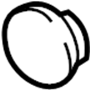 Image of Plug. Cover. Timing. Hole. Outer. (Lower) image for your 1994 TOYOTA CAMRY SEDAN, XLE