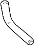 View Vacuum Hose (Right) Full-Sized Product Image