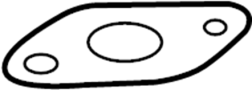 Image of Gasket. Exhaust. (EGR). Recirculation. E. G. Inlet. Gas Tube. Gas Valve. EGR pipe. (Right). A Gasket for an EGR Tube. image for your 2004 TOYOTA CAMRY XLE 2400CC 16-VALVE DOHC EFI, AUTOMATIC  5-SPEED
