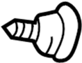 View Screw. Molding. (Lower) Full-Sized Product Image