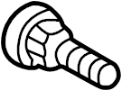 View Wheel Lug Stud Full-Sized Product Image