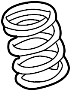 Image of Coil Spring (Rear) image for your 2009 Toyota RAV4  Sport Sport Utility 