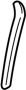 Image of Side Body Trim Protector (Rear) image for your 1989 TOYOTA 4RUNNER