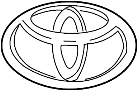 Image of Grille Emblem image for your 2024 Toyota Sequoia  Limited Sport Utility 
