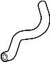 Image of Radiator Coolant Hose (Upper, Lower) image for your 2010 Toyota RAV4 2.5L A/T 4WD Limited Sport Utility 