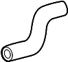 Image of Radiator Coolant Hose (Upper, Lower) image for your 2003 Toyota Tacoma 3.4L V6 A/T RWD Base Standard Cab Pickup Stepside 