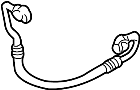Image of A/C Refrigerant Discharge Hose image for your 2014 Toyota Prius c   