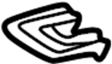 View Fuel Tank Bracket Full-Sized Product Image 1 of 1