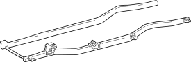 Image of Frame Crossmember (Front) image for your 2007 Toyota Tacoma 4.0L V6 A/T RWD Base Standard Cab Pickup Fleetside 