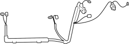 Image of Battery Cable Harness image for your 1998 Toyota Tacoma 3.4L V6 M/T RWD SR5 Extended Cab Pickup Fleetside 