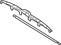 Image of Windshield Wiper Blade (Left, Front) image for your 2003 Toyota Tacoma   