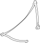 Image of Seat Belt Lap and Shoulder Belt (Rear) image for your 2017 Toyota Tundra 5.7L i-Force V8 A/T RWD SR5 Crew Cab Pickup Fleetside 