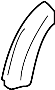 Image of Fender Flare (Rear) image for your 2012 Toyota Sequoia   