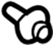 Image of Weatherstrip. Retainer. Door. Clip. (Lower). A threaded rod with a. image for your 1991 Toyota Previa   