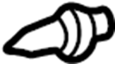 Image of Clip. Retainer. Cover. Bumper. (Lower). Bumper Cover Spacer. image for your 2003 Toyota Tundra   
