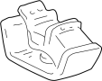 Image of Mount. Transmission. (Rear). Automatic Transmission. image for your 2007 TOYOTA TACOMA