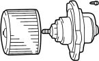 Image of Blower. MOTOR. HVAC. From 01/1998. HVAC. image for your 2015 Toyota Sienna   