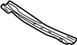Image of Frame Crossmember image for your 2007 Toyota Land Cruiser   