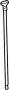 Image of Engine Oil Dipstick (Left) image for your 2013 Toyota Corolla   