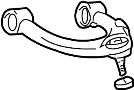 Image of Suspension Control Arm (Front, Upper) image for your 2009 TOYOTA CAMRY XLE 2400CC 16-VALVE DOHC EFI, AUTOMATIC  5-SPEED