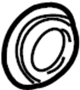 Image of Dust. Shield.  CV Joint Oil Seal Dust. image for your 2023 TOYOTA TACOMA TRD Off-Road Extended Cab Pickup Fleetside 3.5L  4WD