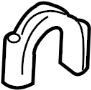 Image of Bracket. Mount.  A part which fits around. image for your 2021 TOYOTA TACOMA TRD Off-Road Extended Cab Pickup Fleetside 3.5L  RWD