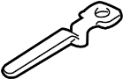 Image of Energy absorber. Plate, Steering Column E.  Part is included in. image