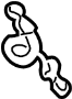 Image of CABLE, TILT STEERING. Control cable.  Part is included in. image for your 2021 TOYOTA LAND CRUISER