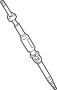 Image of Steering Shaft (Upper, Lower) image for your TOYOTA LAND CRUISER