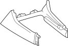 Image of Console. Panel. (Front, Upper). Center Console. Panel. image for your 1996 TOYOTA LAND CRUISER
