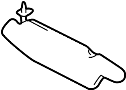 Image of Sun Visor (Left) image for your 1986 TOYOTA LAND CRUISER