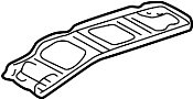 Image of Bracket. Console. (Upper). A Bracket for a reading. image for your 2001 TOYOTA LAND CRUISER 4700CC 32-VALVE DOHC EFI, AUTOMATIC  5-SPEED