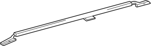 Image of Roof Luggage Carrier Side Rail image for your 2019 Toyota Prius AWD-e   