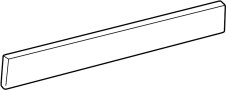 Image of Door Molding (Front, Upper, Lower) image for your 2001 Toyota Echo   