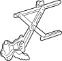Image of Window Regulator image for your 1974 TOYOTA LAND CRUISER