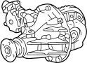 Image of Differential Carrier image for your 2012 Toyota FJ Cruiser   