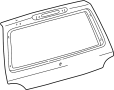 Image of Liftgate image for your 2015 TOYOTA LAND CRUISER