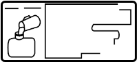 Image of Label. Engine. Info.  Caution Label. Engine. image for your 2019 TOYOTA HIGHLANDER