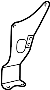 Image of Radiator Support Air Deflector image for your 2016 Toyota Tacoma   
