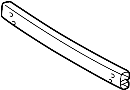 Image of Bumper Impact Bar (Front) image for your 2024 Toyota Sequoia  Limited Sport Utility 