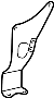 View Radiator Support Air Deflector Full-Sized Product Image