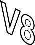 Image of Grille Emblem image for your 2003 TOYOTA PRIUS